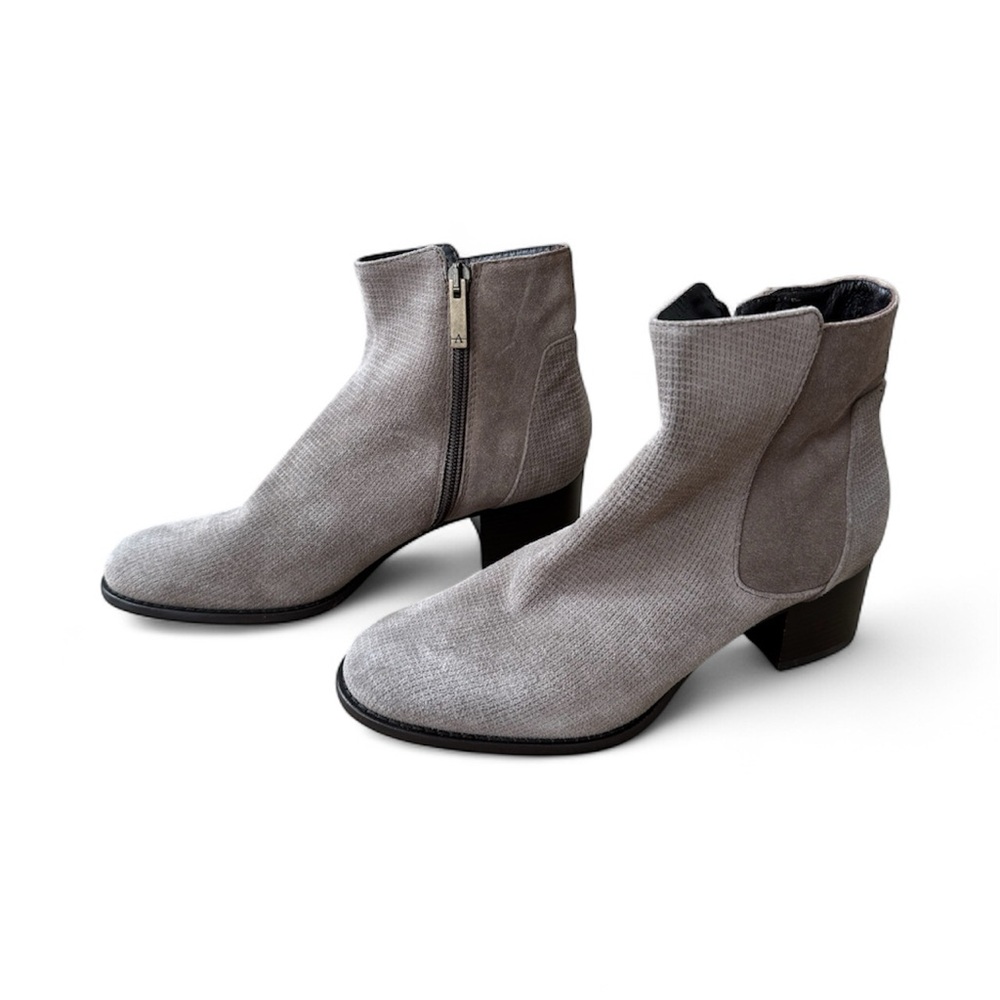 Aquatalia Gray Ankle Booties